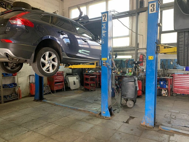 Замена ламп volvo