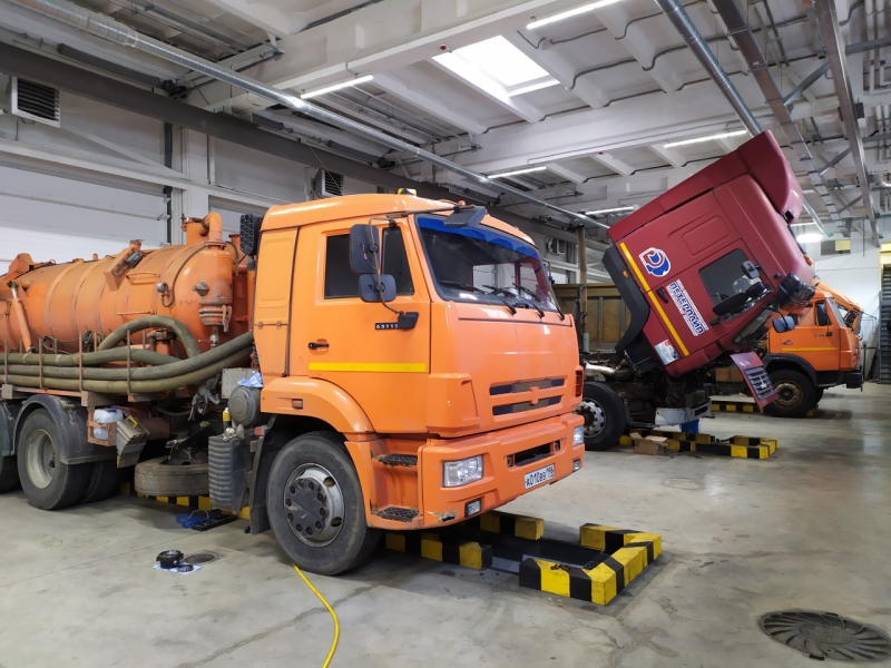 Ремонт и обслуживание автомобилей KAMAZ в Санкт-Петербурге