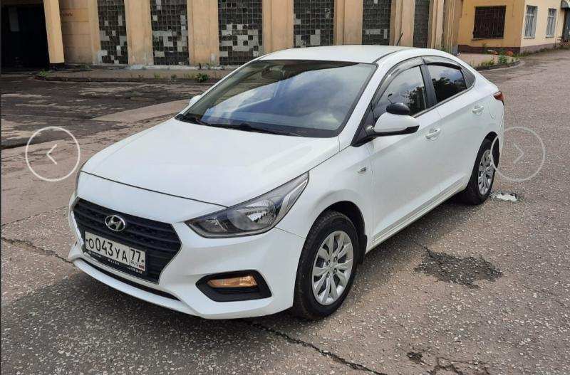 Продам автомобиль HYUNDAI SOLARIS 2018 г.в.