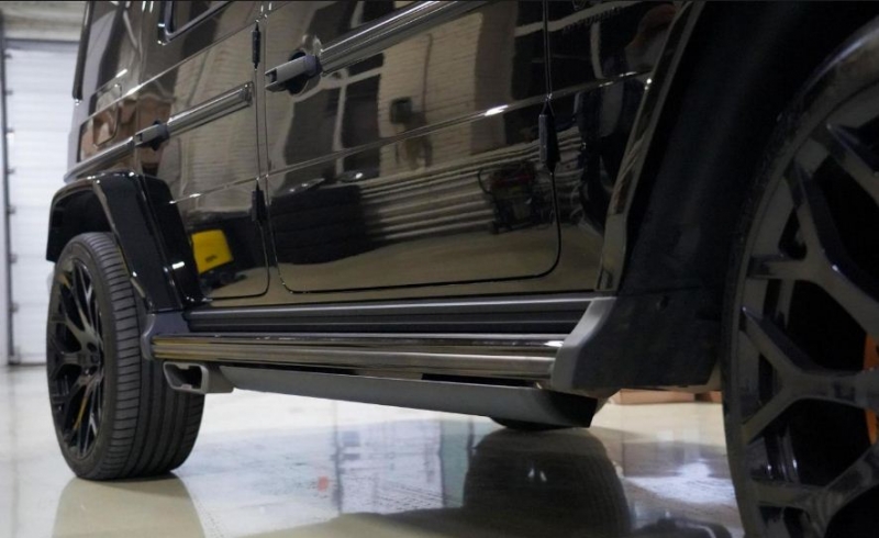 Выдвижные пороги ATS для Mercedes-Benz G-class